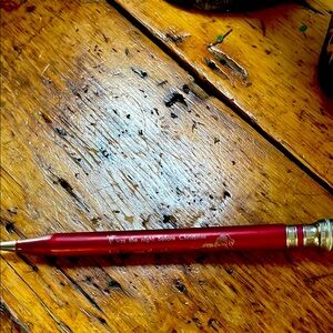 Vintage Advertising Pencil with Christmas motif.